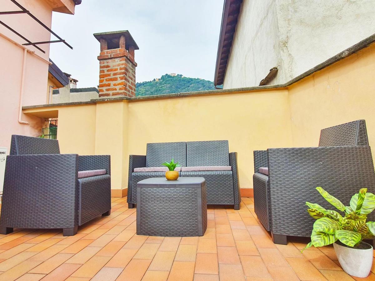 King Como Lake Center 9 Posti Letto- Grande Terrazza - 2 Bagni Privati Exterior photo